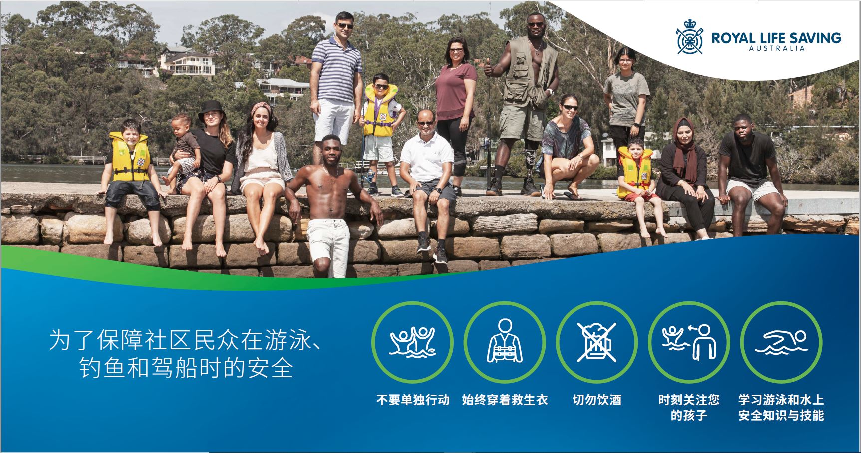 Make Safe Decisions around Water This Summer (在水边、水上注意安全)