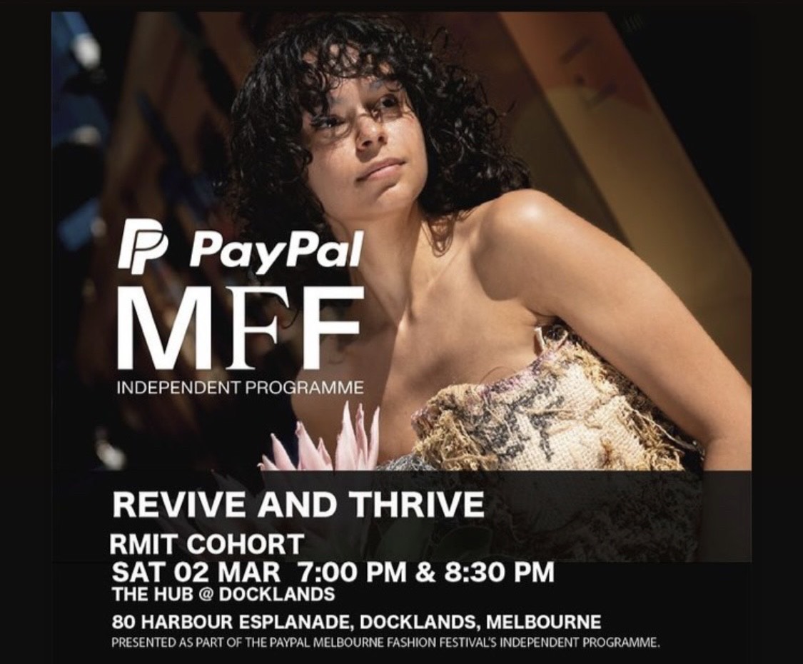 “Revive and Thrive” – MFF (Melbourne Fashion Festival) Independent Runway