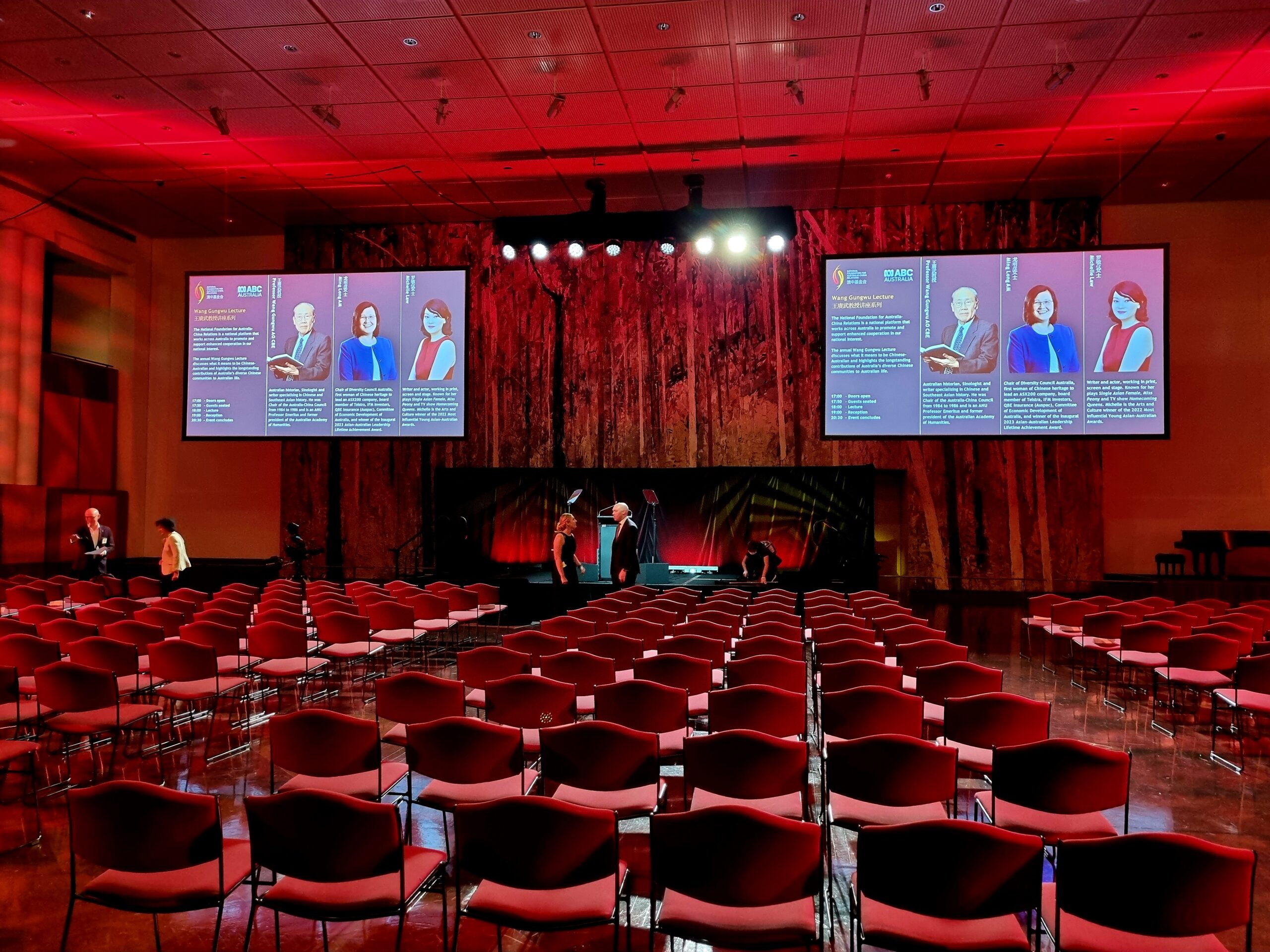 Ms Ming Long AM Delivers the 2024 Wang Gungwu Lecture in Canberra (龙明彦女士在2024年度王庚武教授讲座上发表主旨演讲)