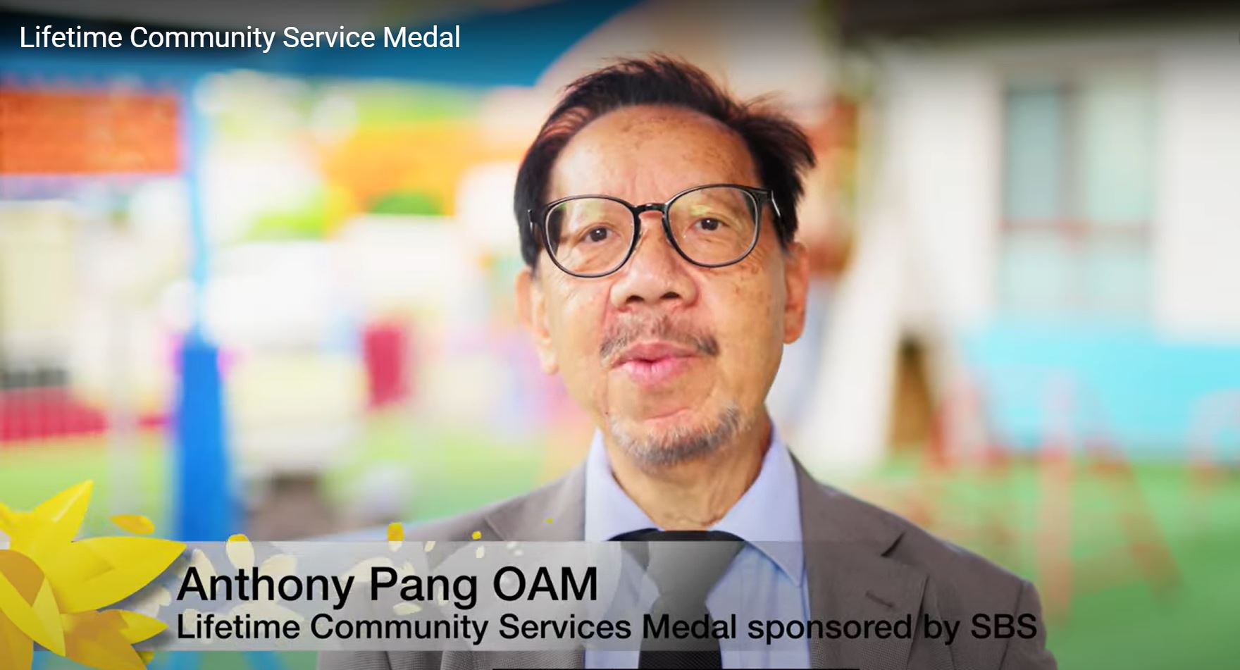 Congratulations to Mr Tony Pang OAM for Winning the 2024 Lifetime Community Service Medal (祝贺彭广明先生荣获“终身社区服务奖章”)