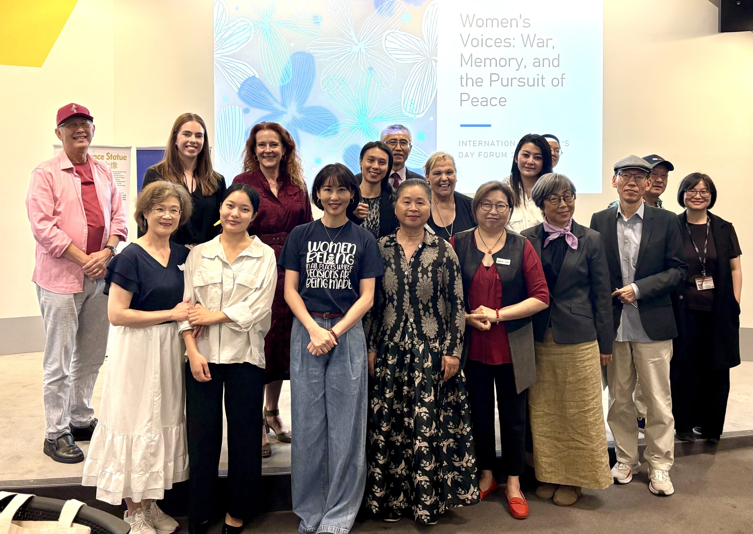 International Women’s Day Forum Highlights Women’s Voices in War, Memory, and Peace Building